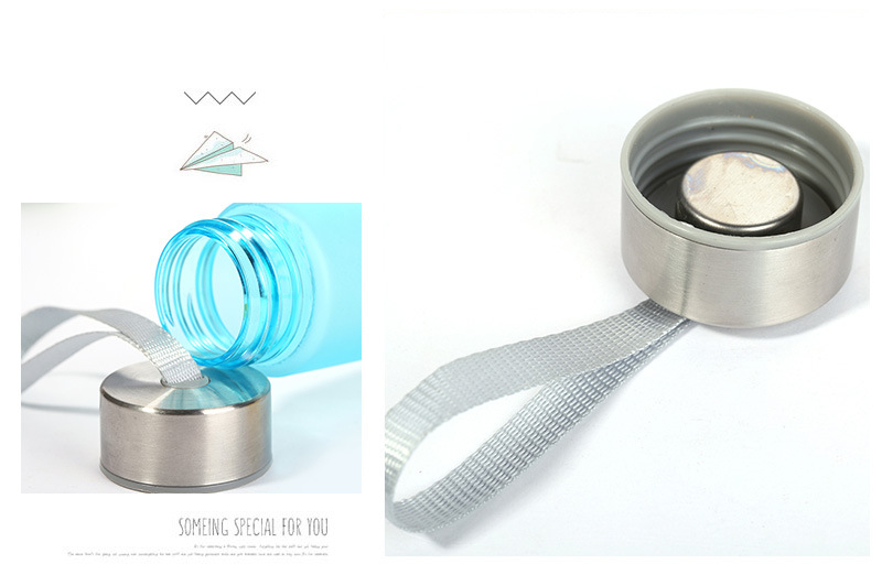H2O Frosted Transparent Plastic Cup Sports Couple Water Cup Fashion Stick Cup Lanyard Cup Scented Tea Cup Wholesale H2O Frosted Transparent Plastic Cup Sports Couple Water Cup Fashion Stick Cup Lanyard Cup Scented Tea Cup Wholesale