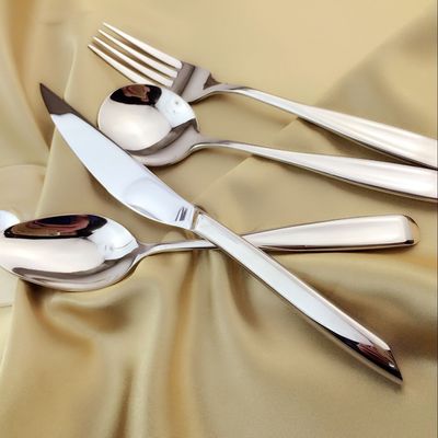 French Elegant Kaya Stainless Steel Steak Knife, Fork and Spoon Factory Direct Sales Hotel Western Food Tableware Table