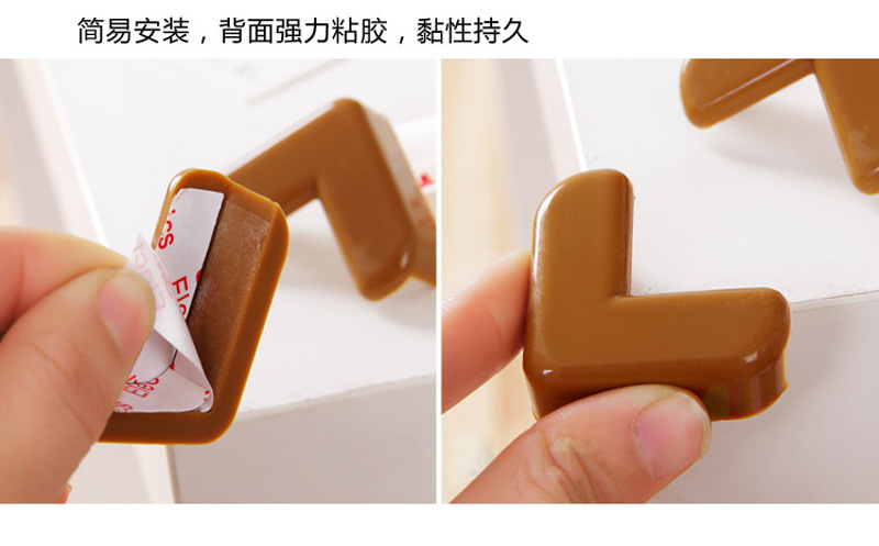 baby safety protection corner corner table set of transparent silica gel crashproof corners 4 suction card installed baby safety protection corner corner table set of transparent silica gel crashproof corners 4 suction card installed