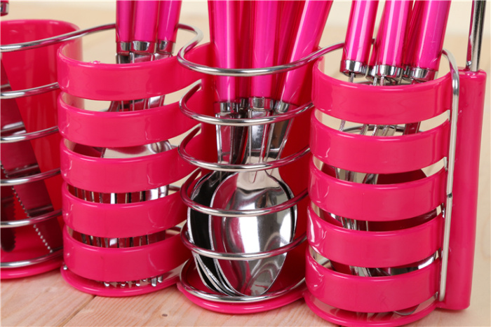 The Table knife, fork, spoon, new stainless steel tableware set hotel supplies western food set