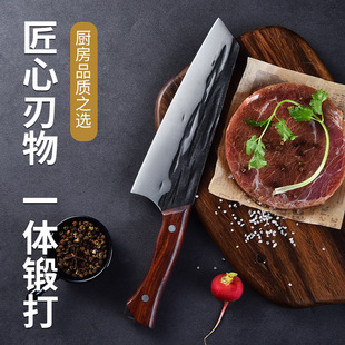 Cross-Border Spot German Steel Table Knife Household Serrated Steak Knife Kitchen Hotel Steak Knife Sharp Fruit Knife