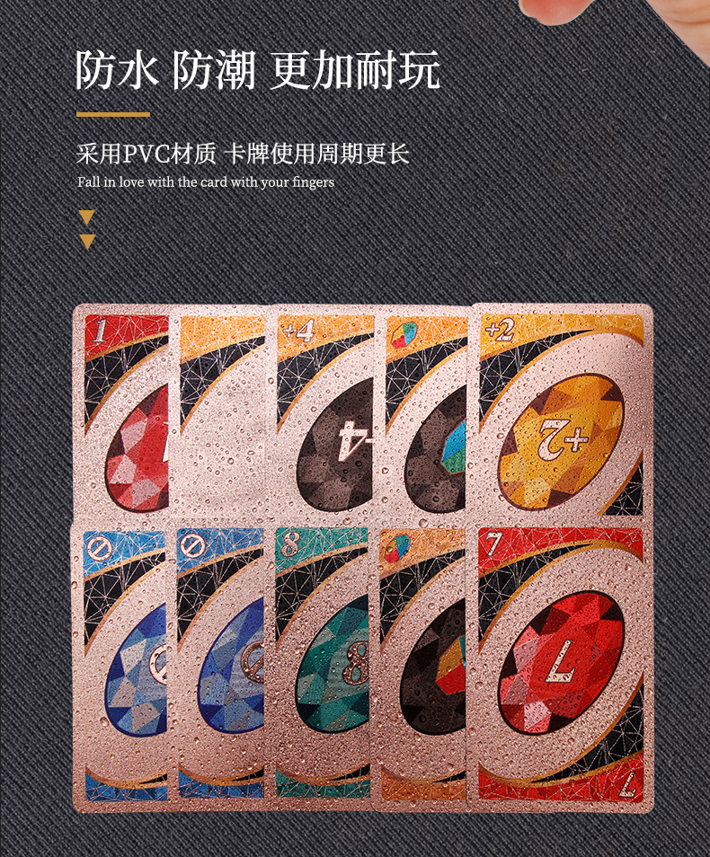 Genuine Steam Uno Card Game UNO You Nuo Plastic Card Tour Luo Card Table Tour Genuine Steam Uno Card Game UNO You Nuo Plastic Card Tour Luo Card Table Tour