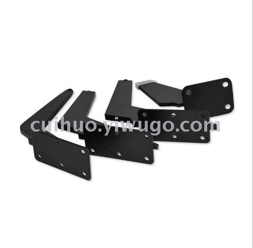 Furniture Foot Sofa Accessories Inclined Black Corner Sof a Feet Knife Foot Metal Tea Table Support TV Cabinet Foot