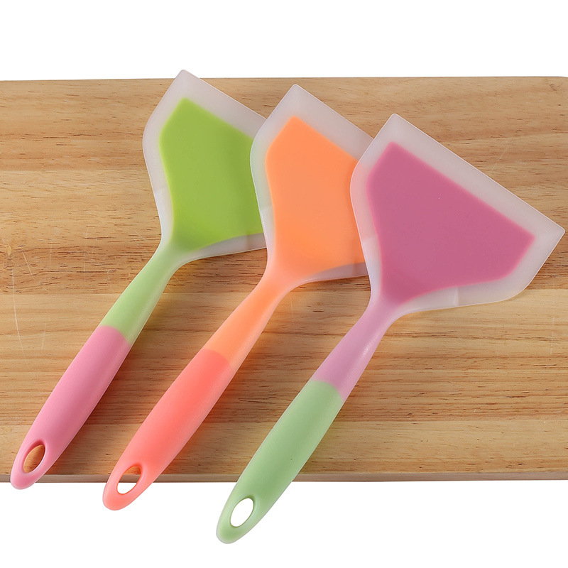  Goods Silicone Shovel Non-Stick Spatula Spatula  Spatula  Shovel Spatula for Frying Pans Spatula Nougat Kitchen Tools