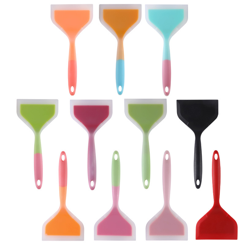  Goods Silicone Shovel Non-Stick Spatula Spatula  Spatula  Shovel Spatula for Frying Pans Spatula Nougat Kitchen Tools