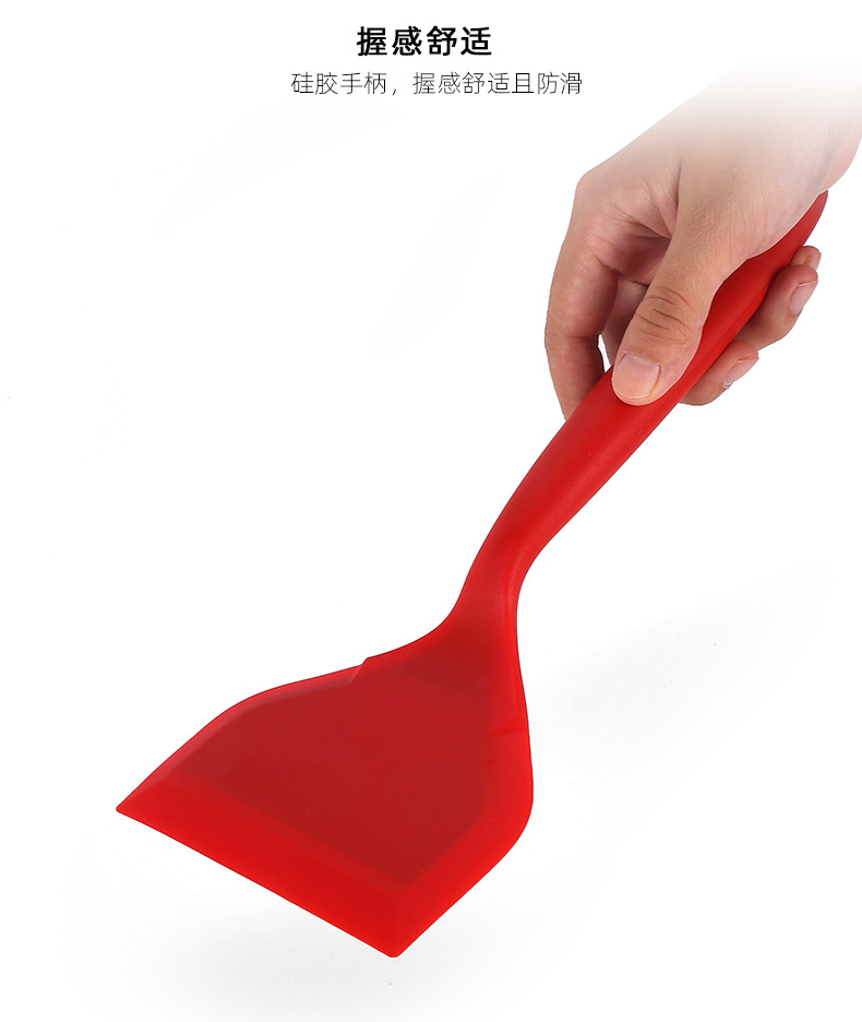  Goods Silicone Shovel Non-Stick Spatula Spatula  Spatula  Shovel Spatula for Frying Pans Spatula Nougat Kitchen Tools