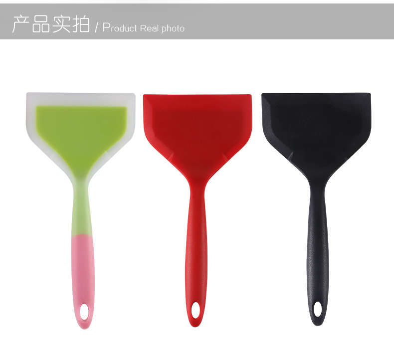 Goods Silicone Shovel Non-Stick Spatula Spatula  Spatula  Shovel Spatula for Frying Pans Spatula Nougat Kitchen Tools