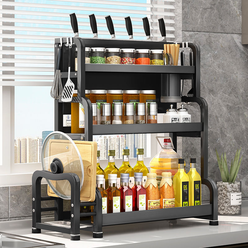 Chopsticks Knife Rack Table Top Seasoning Utensils Storage Rack Kitchen Storage Rack Seasoning Rack Seasoning Product Multifunctional