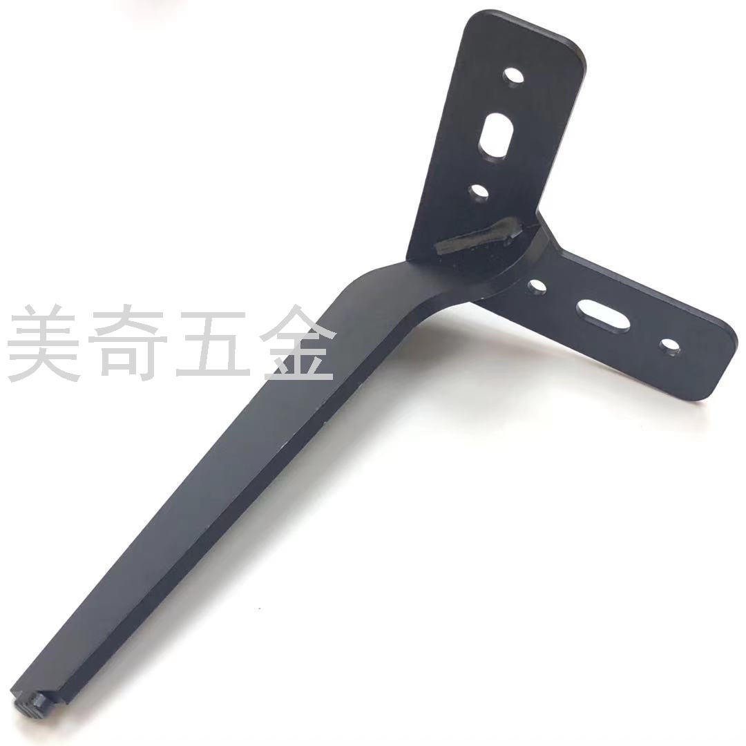 Light Luxury Metal Iron Feet Black Sofa Knife Feet Coffee Table TV Cabinet Bedside Table Support Leg Furniture Hardware Accessories
