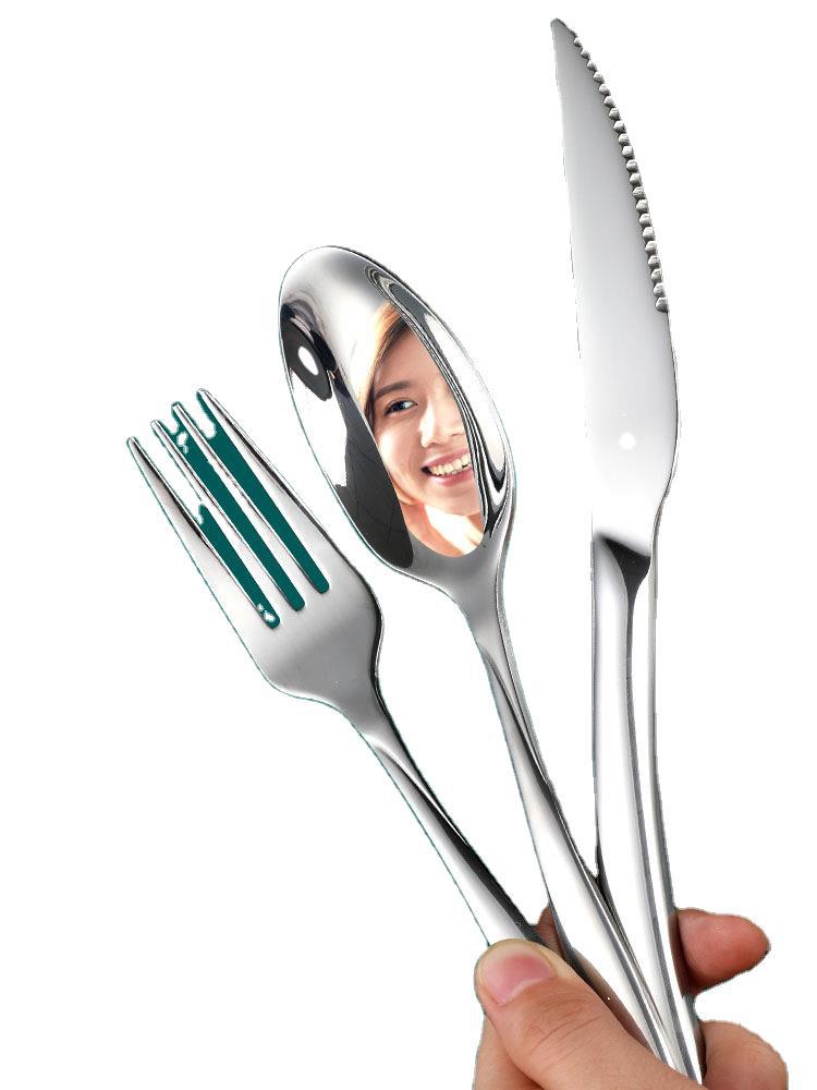Steak Knife Single Steak Western Tableware Knife and Fork Wholesale Nordic Steak Table Knife Sharp 304 Stainless Steel