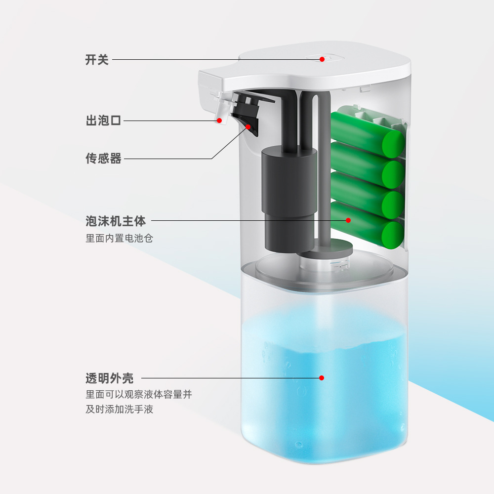 Washing Intelligent Induction Foam Hand Sanitizer Soap Dispenser Household Electric Hand Sanitizer Commercial Type Whole Washing Intelligent Induction Foam Hand Sanitizer Soap Dispenser Household Electric Hand Sanitizer Commercial Type Whole