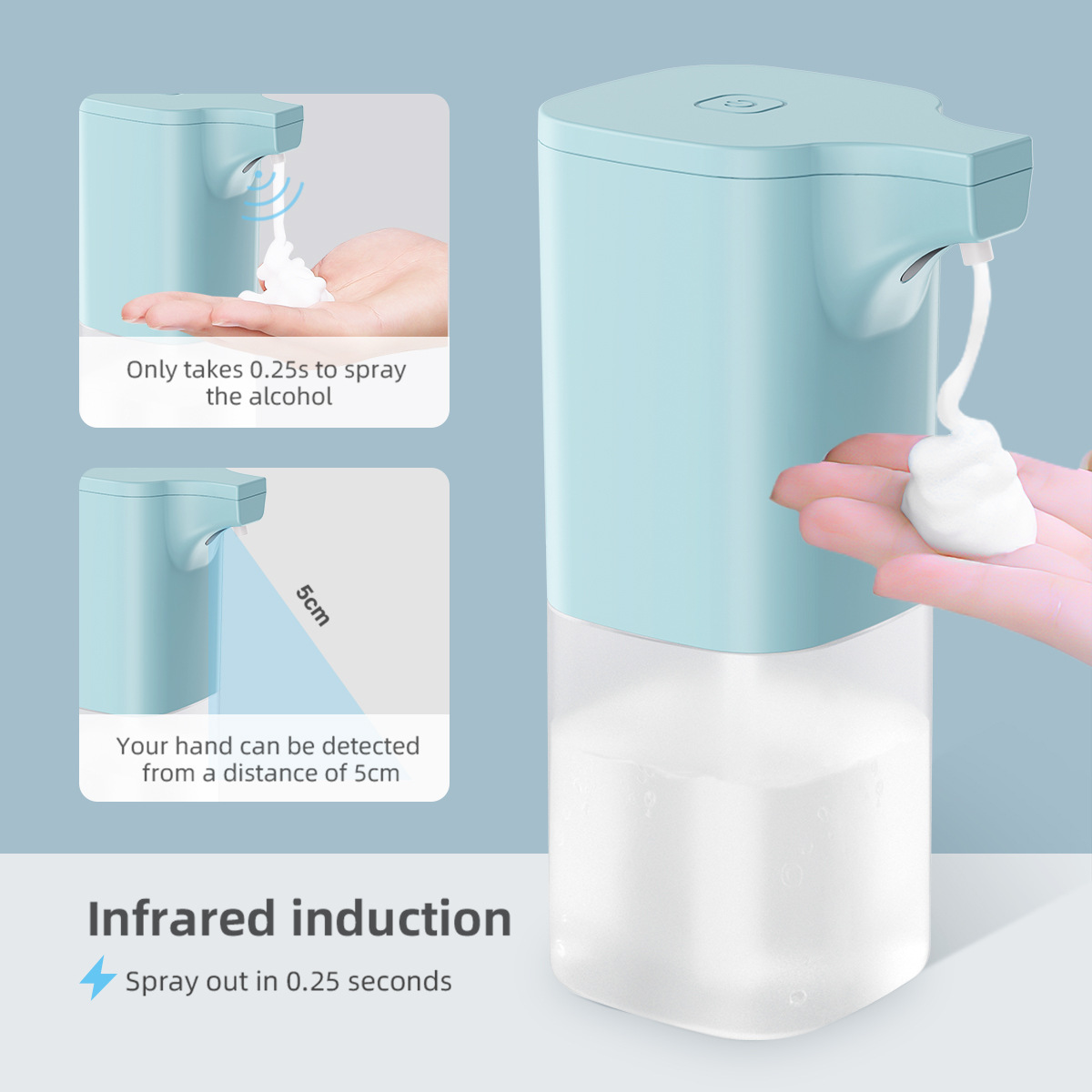 Washing Intelligent Induction Foam Hand Sanitizer Soap Dispenser Household Electric Hand Sanitizer Commercial Type Whole Washing Intelligent Induction Foam Hand Sanitizer Soap Dispenser Household Electric Hand Sanitizer Commercial Type Whole