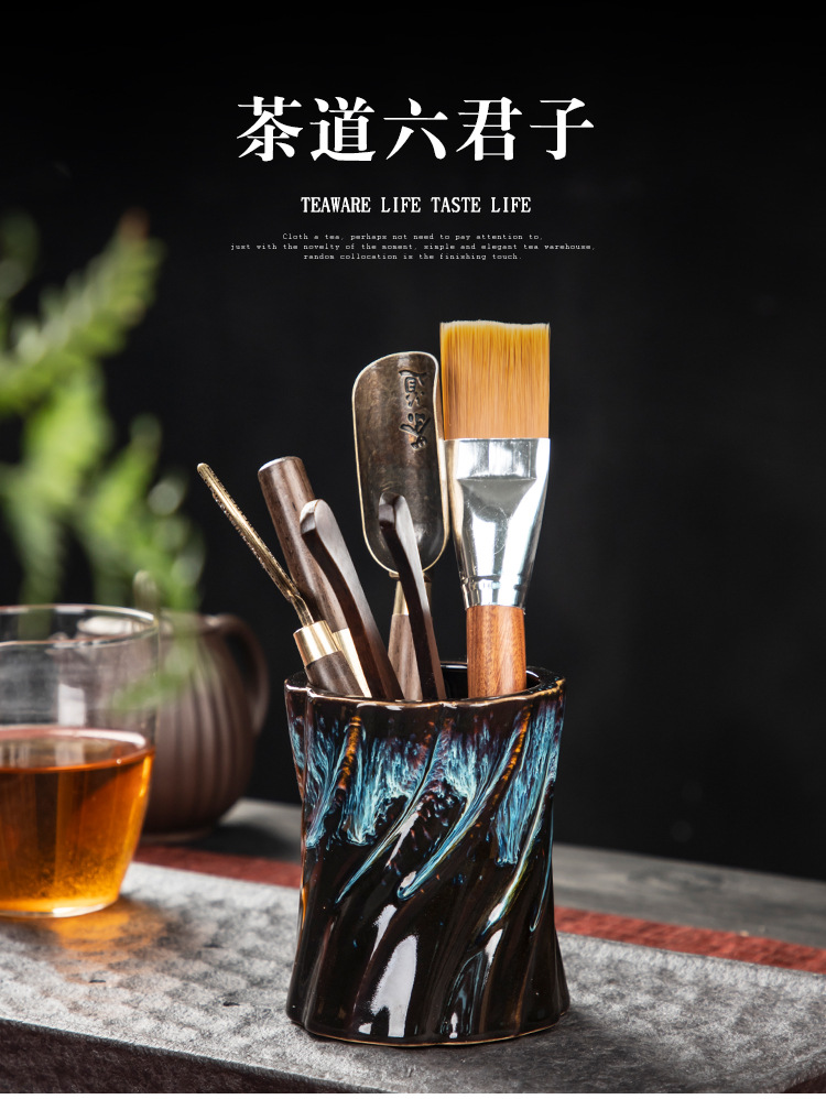 Tea Ceremony Six Items Set Kung Fu Tea Utensils Complete Supplies Tea Table Tea Making Tools Tea Needle Tea Knife Clip Tea Ceremony Six Items Set Kung Fu Tea Utensils Complete Supplies Tea Table Tea Making Tools Tea Needle Tea Knife Clip
