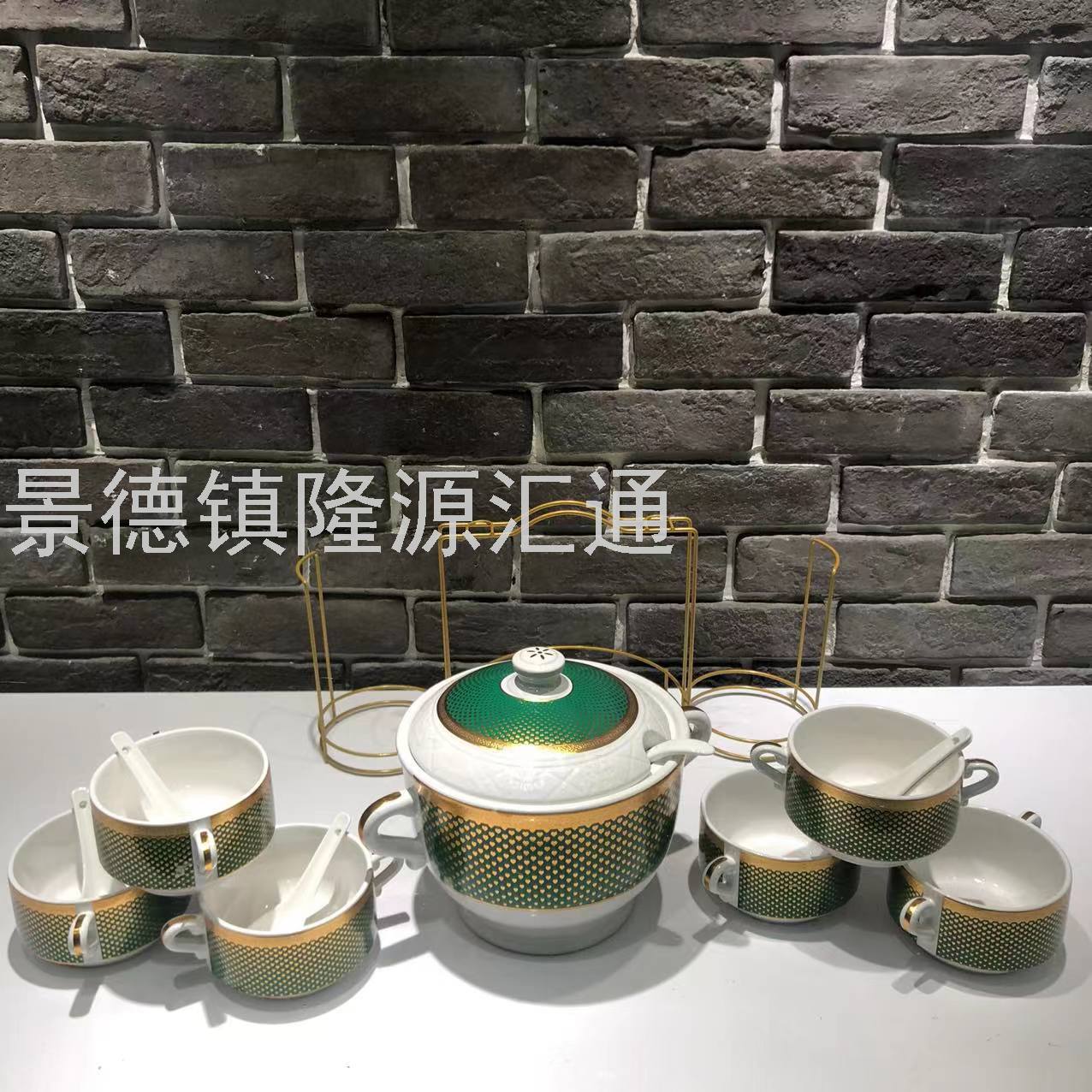 Jingdezhen Ceramic Soup Pot Set Dual-Sided Stockpot Noodle Cup Freshness Bowl Storage Tank Casserole Electric Soup Pot Jingdezhen Ceramic Soup Pot Set Dual-Sided Stockpot Noodle Cup Freshness Bowl Storage Tank Casserole Electric Soup Pot