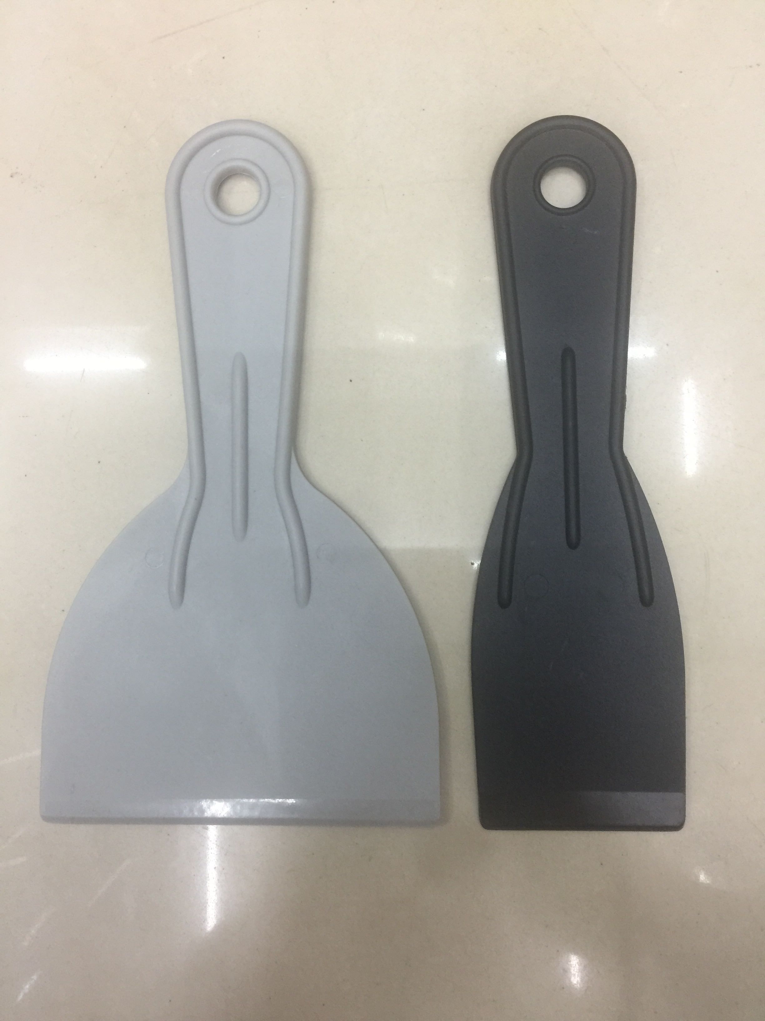 Baking plastic scraper plastic scraper plastic cement knife triangle flat scraper table scraper cleaning knife shovel