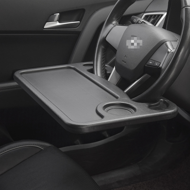 Steering Wheel Card Tray Car Computer Desk Writing Board Workbench Car Dining Plate Dining Table Storage Stand Heat Shrink Film
