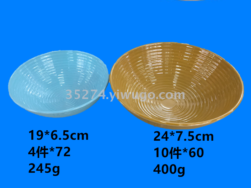 Melamine tableware Melamine bowl menai dishes decal bowl large amount of spot inventory low price processing can be sold by ton