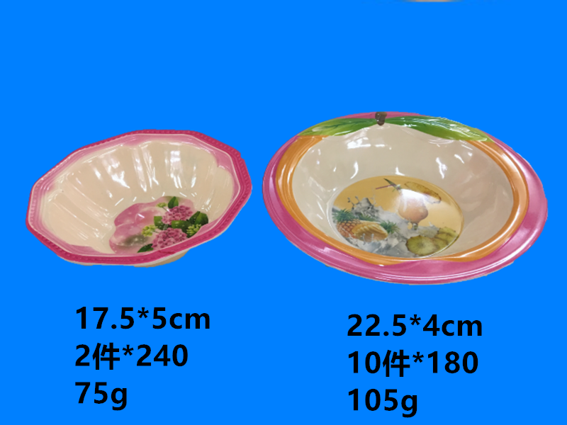 Melamine tableware Melamine bowl menai dishes decal bowl large amount of spot inventory low price processing can be sold by ton