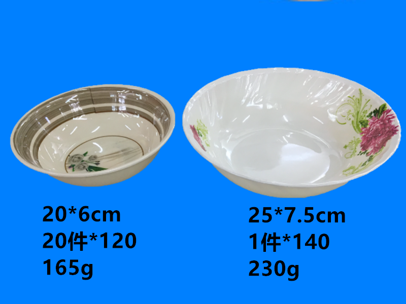 Melamine tableware Melamine bowl menai dishes decal bowl large amount of spot inventory low price processing can be sold by ton