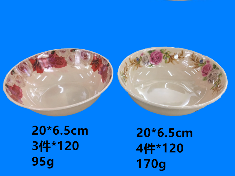 Melamine tableware Melamine bowl menai dishes decal bowl large amount of spot inventory low price processing can be sold by ton