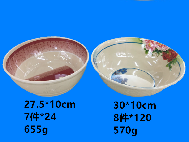 Melamine tableware Melamine bowl menai dishes decal bowl large amount of spot inventory low price processing can be sold by ton