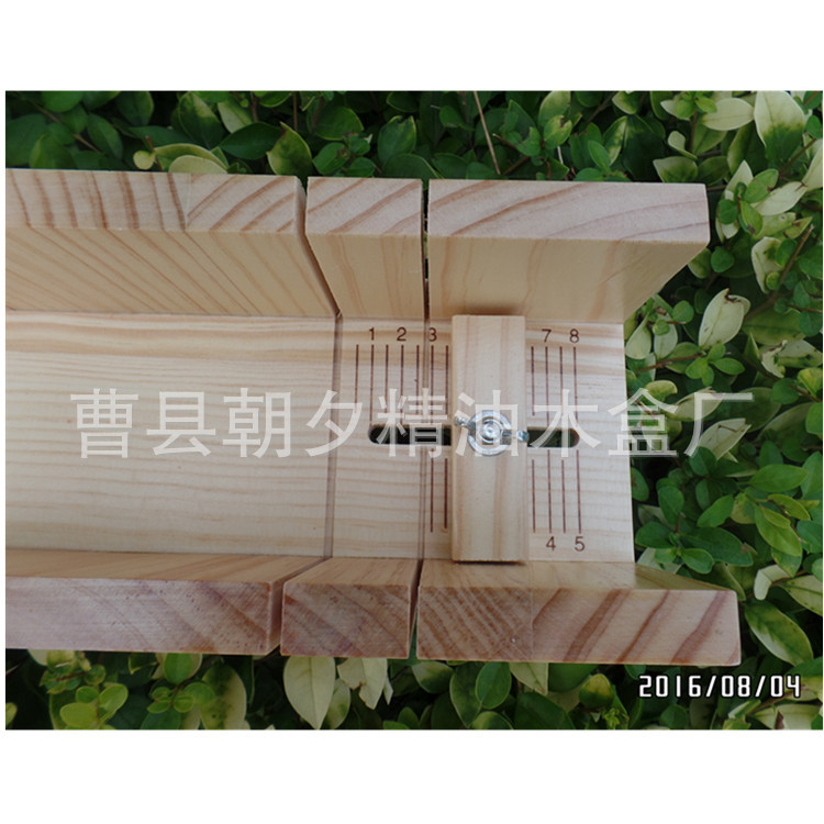 Handmade Soap Soap Cutter Solid Wood Double Card Slot Cutting Soap Table plus Wave Flat Knife Matching Set Special Offer