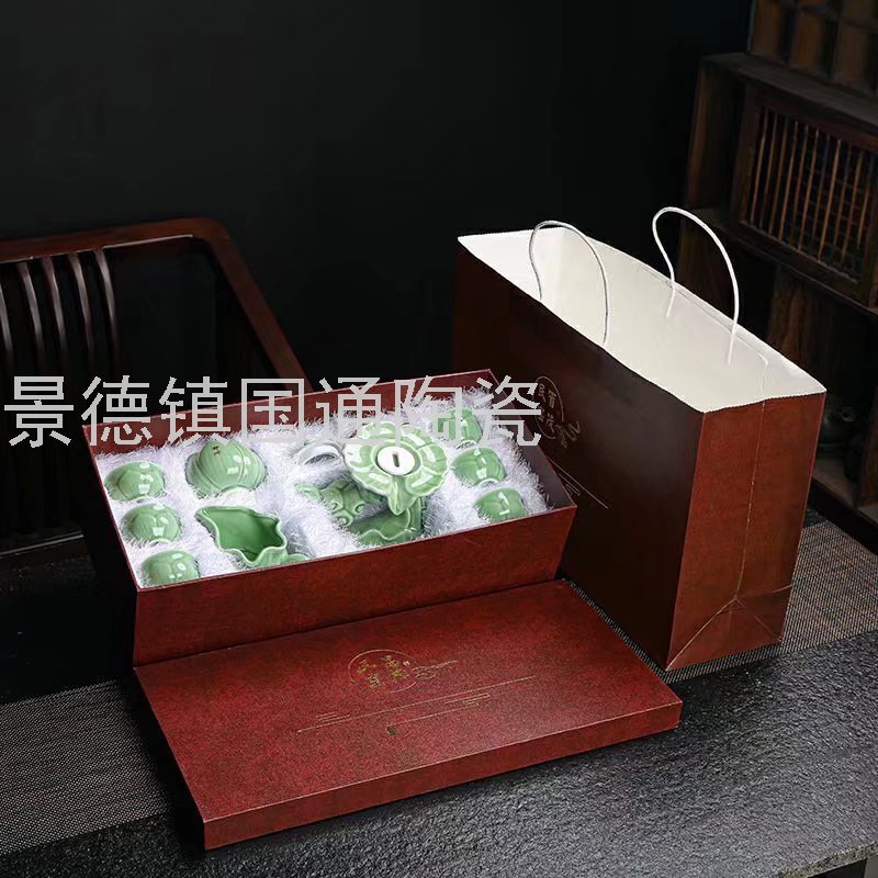 Jingdezhen Tea Set Set Tea Ware Teapot Tea Cup Tea Bowl Kung Fu Tea Set Tea Basin Bamboo Tea Tray Lazy Tea Maker Tea Ware Jingdezhen Tea Set Set Tea Ware Teapot Tea Cup Tea Bowl Kung Fu Tea Set Tea Basin Bamboo Tea Tray Lazy Tea Maker Tea Ware