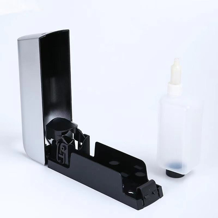Hotel bathroom manual soap dispenser household kitchen bathroom stainless steel hand sanitizer bottle shower gel soap