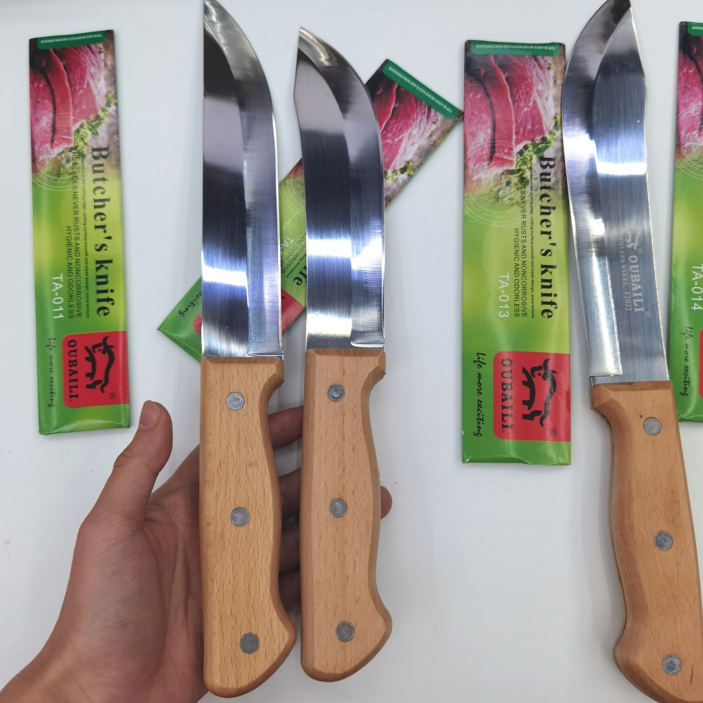Chef Knife, Wooden Handle Knife, Beef Head Knife Table Knife, Hot Sale South America Africa Russia Arab Spot