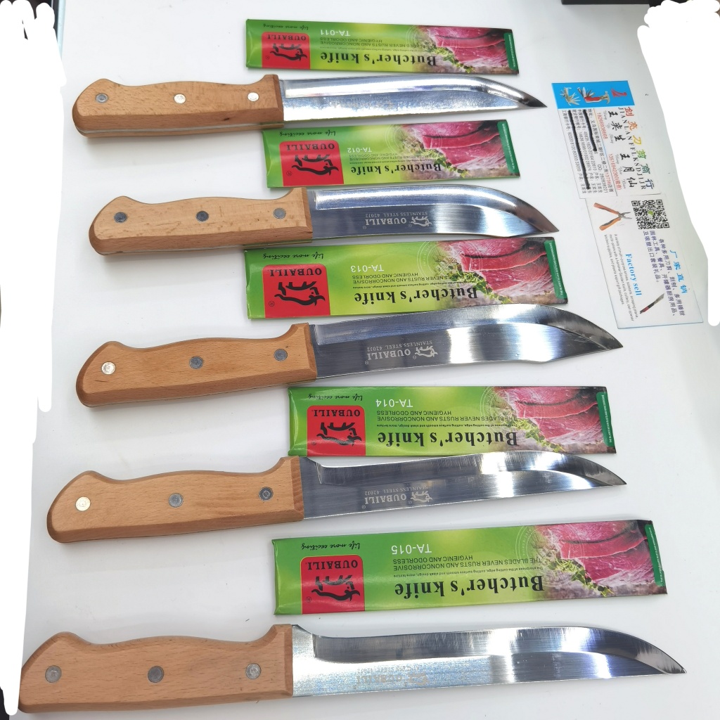 Chef Knife, Wooden Handle Knife, Beef Head Knife Table Knife, Hot Sale South America Africa Russia Arab Spot