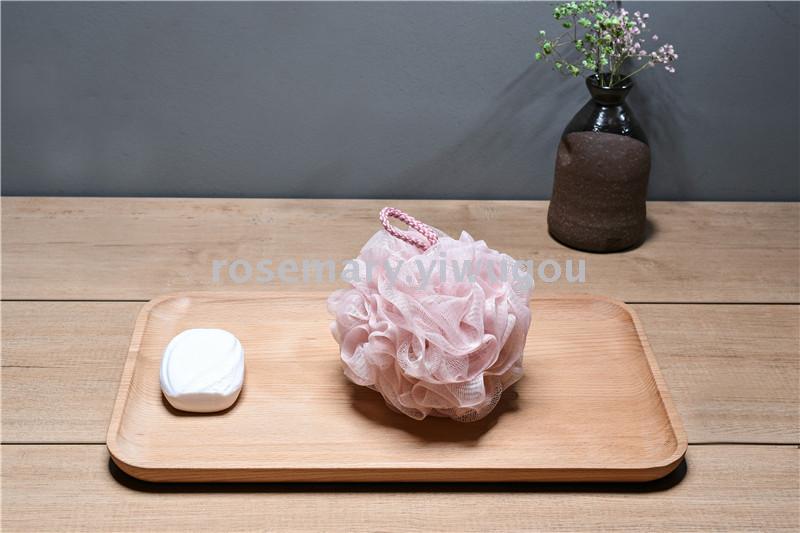 Plain bath flower scrubbing utensil backwash bubble bath towel bar bath ball bath flower Plain bath flower scrubbing utensil backwash bubble bath towel bar bath ball bath flower