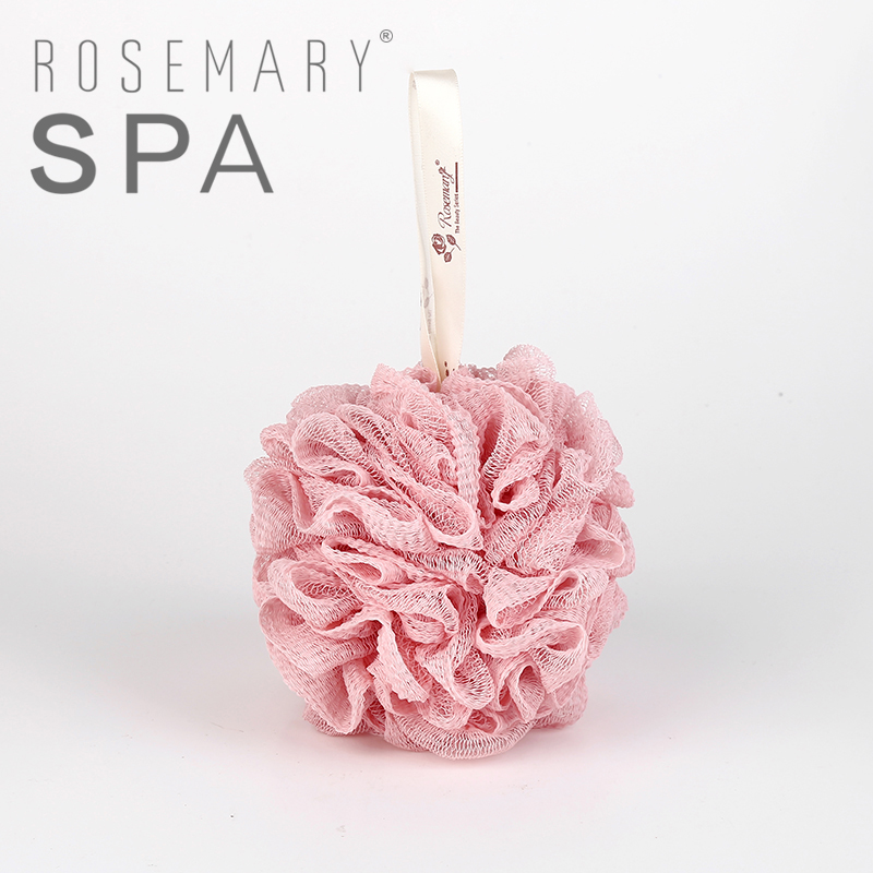 Wrinkled net plain bath flower scrubbing utensil scrubbing back bubble bath towel bar bath ball bath flower