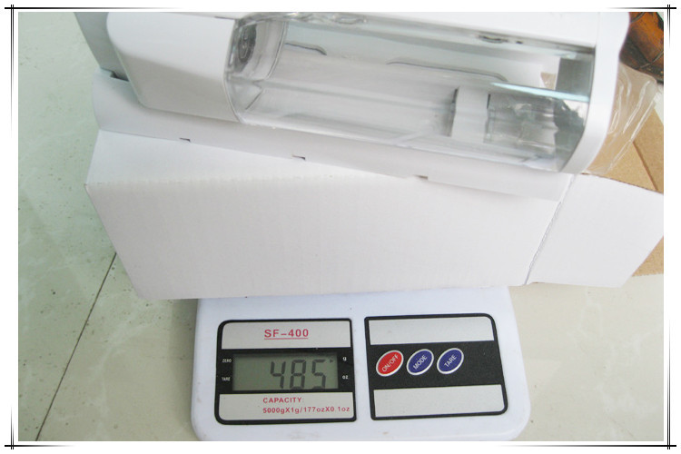Silver Color Family Double-End Soap Dispenser Shower Gel Box Shampoo Box 2-in-1 Shampoo Shower Gel Bottle