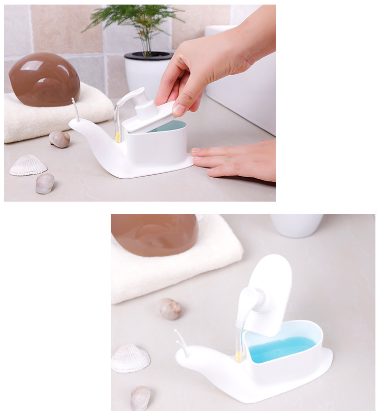 Snail Soap Dispenser Snail Pressuring Lotion Shower Gel Sub Bottle Snail Detergent Bottle Snail Soap Dispenser Snail Pressuring Lotion Shower Gel Sub Bottle Snail Detergent Bottle