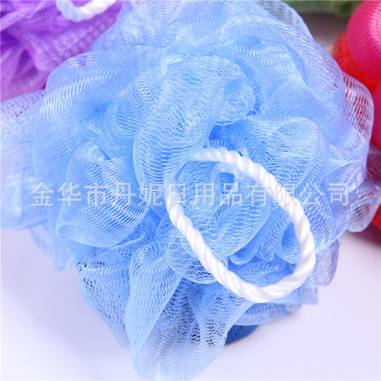 Factory Direct Sales Hot Sale High Quality Fine Mesh Plum Blossom Bath Flower Mixed Color Bath Ball Environmental Protection PE BATH ESSENTIAL