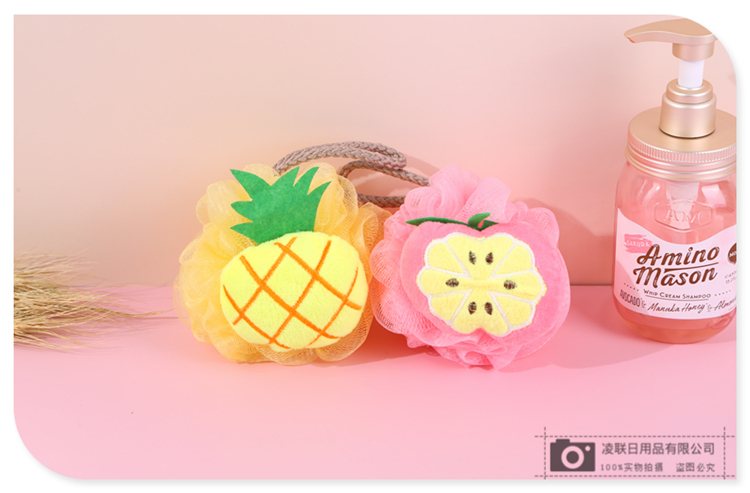 Cute Fruit-like Skin-Friendly Soft Bath Bath Ball High-Density Mesh Bath Towel Back Rubbing Bath Ball Cute Fruit-like Skin-Friendly Soft Bath Bath Ball High-Density Mesh Bath Towel Back Rubbing Bath Ball