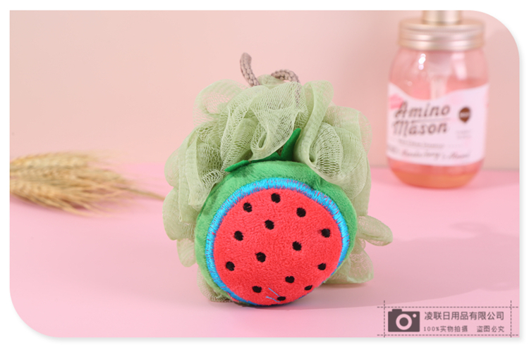 Cute Fruit-like Skin-Friendly Soft Bath Bath Ball High-Density Mesh Bath Towel Back Rubbing Bath Ball Cute Fruit-like Skin-Friendly Soft Bath Bath Ball High-Density Mesh Bath Towel Back Rubbing Bath Ball