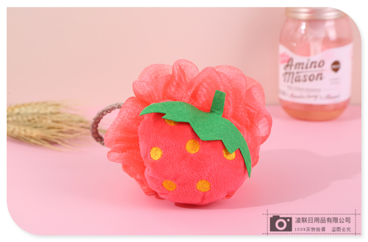 Cute Fruit-like Skin-Friendly Soft Bath Bath Ball High-Density Mesh Bath Towel Back Rubbing Bath Ball Cute Fruit-like Skin-Friendly Soft Bath Bath Ball High-Density Mesh Bath Towel Back Rubbing Bath Ball