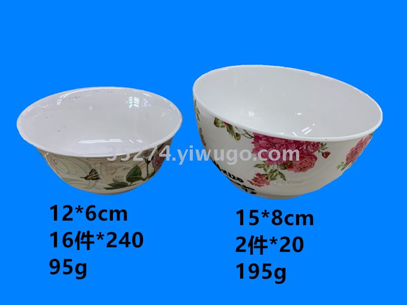 Tableware Melamine bowl soup bowl buckle bowl noodles bowl large spot stock can be sold by ton Tableware Melamine bowl soup bowl buckle bowl noodles bowl large spot stock can be sold by ton