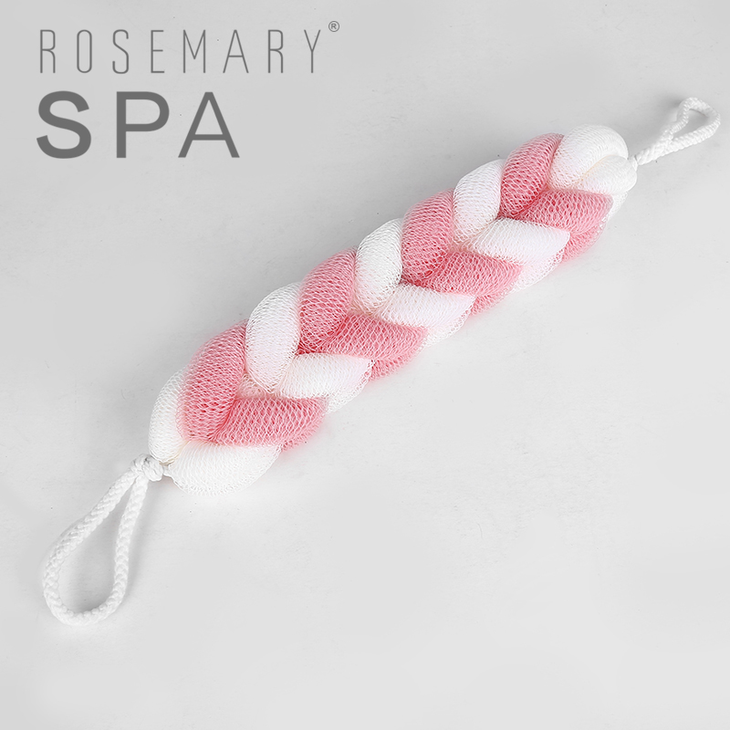 Japanese style wind bath bar long strip bath bar back rub bath ball rub bath towel pull back a magic weapon