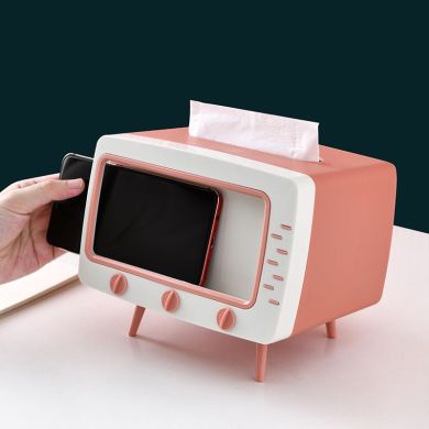 Baiya Lige Creative TV Tissue Box Household Kitchen Living Room Storage Tissue Box