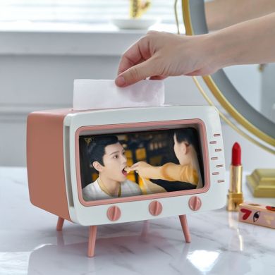 Baiya Lige Creative TV Tissue Box Household Kitchen Living Room Storage Tissue Box
