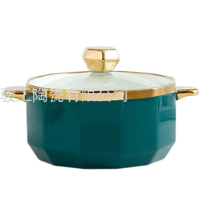 Factory Direct Sales Hot Selling Product Gold-Plated Ceramic Tableware Home Instant Noodle Bowl Customizable Logo Factory Direct Sales Hot Selling Product Gold-Plated Ceramic Tableware Home Instant Noodle Bowl Customizable Logo
