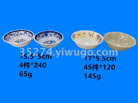 Manufacturer direct selling melamine bowl melamine tableware meinai dishes appliedqued bowl running rivers and lakes big hot style