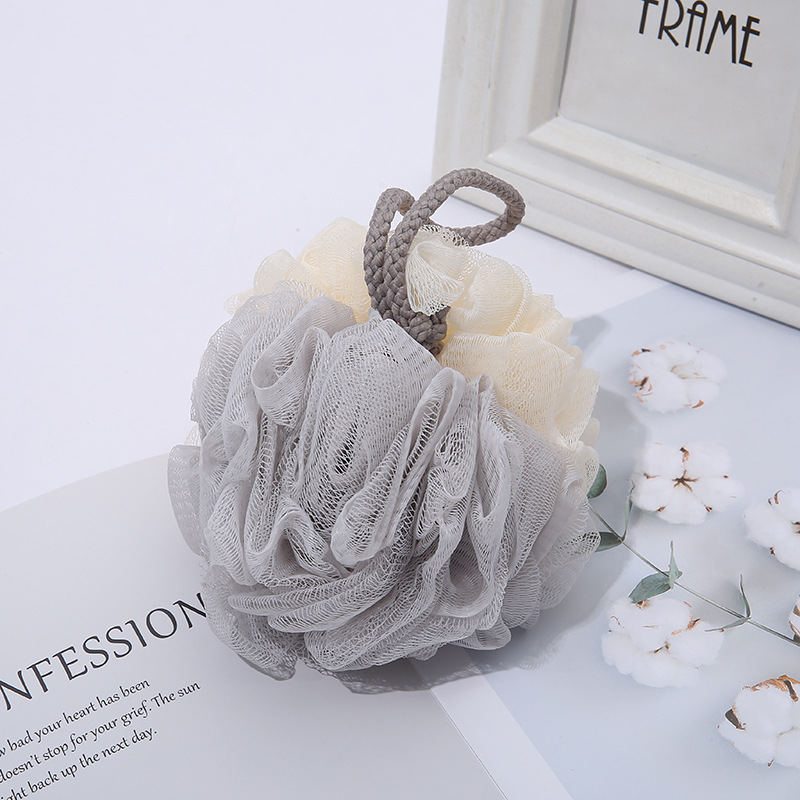 Double-Piece Soft Loofah 50G Back Foaming Universal Loofah Bathroom Bath Soft Bath Ball