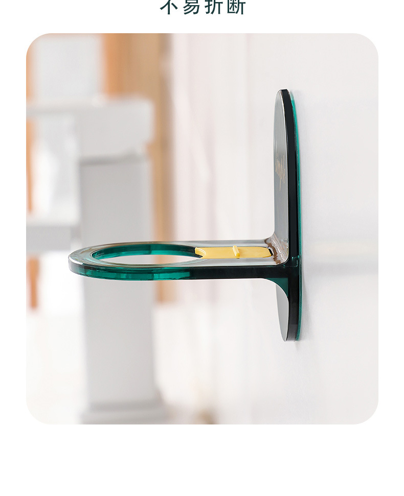 Best-Seller on Douyin Nordic Light Luxury Shower Gel Bracket Hand Sanitizer Rack Bathroom Punch-Free Shower Gel Rack
