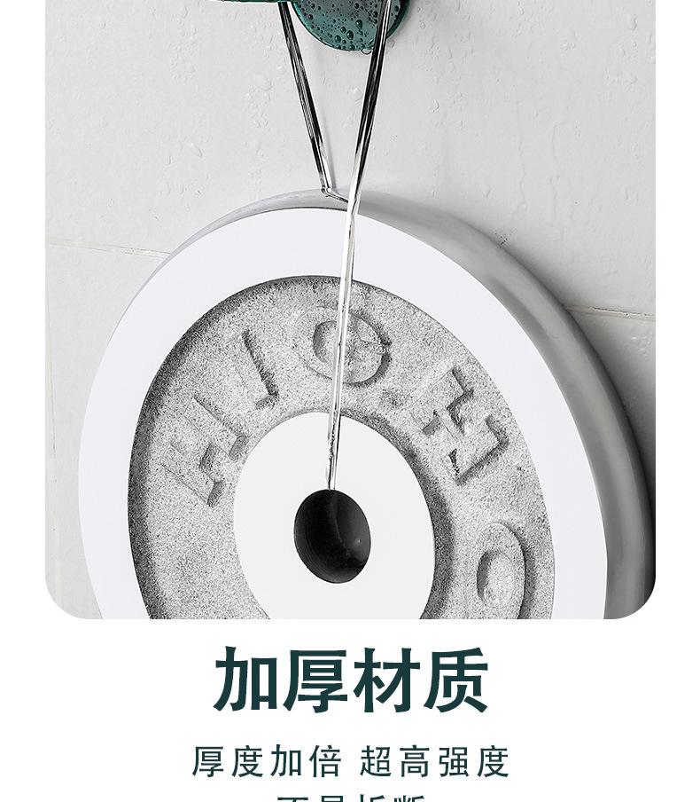 Best-Seller on Douyin Nordic Light Luxury Shower Gel Bracket Hand Sanitizer Rack Bathroom Punch-Free Shower Gel Rack