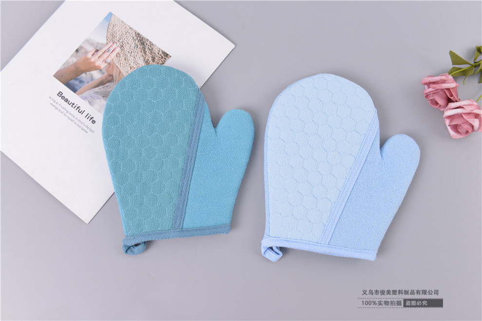 Bath Towel Double-Sided Strong Bath Gadget Bath Ball Bath Towel Rub Plaster Gloves