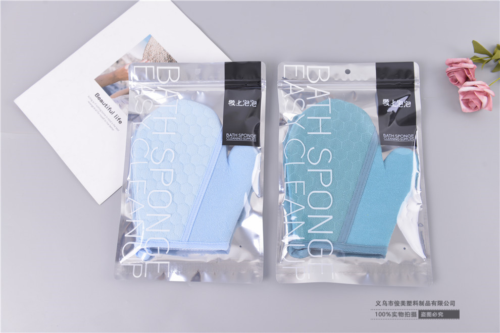 Bath Towel Double-Sided Strong Bath Gadget Bath Ball Bath Towel Rub Plaster Gloves