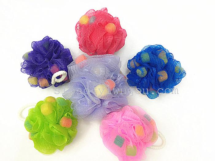 Bath ball Bath ball love square sponge personal toiletry cleaning supplies cleaning supplies